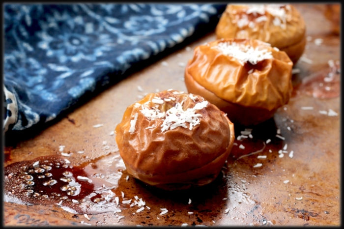 Simply Sweet Coconut Baked Apples