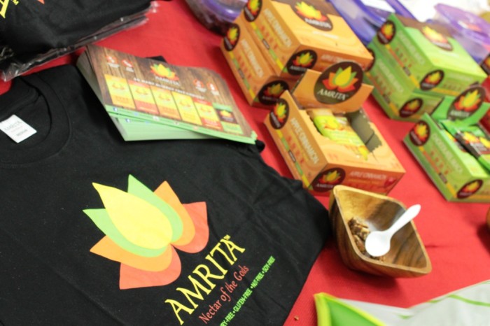 nyc veggie food fest 2014 - amrita nutrition bars