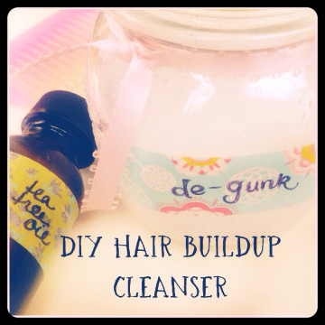 All Natural DIY Hair Buildup Cleanser - Peaceful Dumpling