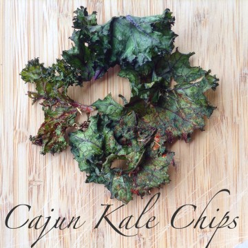 Healthy Snacks: Cajun Kale Chips