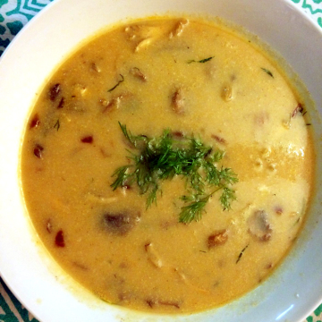Vegan Soup Recipes: Hungarian Mushroom Soup | Peaceful Dumpling