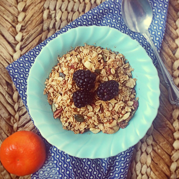 Vegan Breakfast Recipes: Low-Sugar Granola