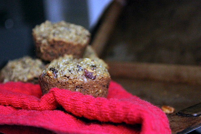 Vegan Muffin Recipes: Cherry Pecan Protein Muffins