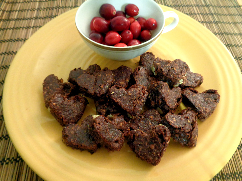 Vegan Cranberry Cacao Brownies