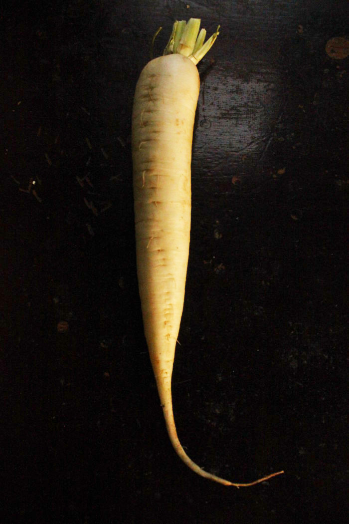 Healthy Dinner: Coconut Rice with Daikon Radish