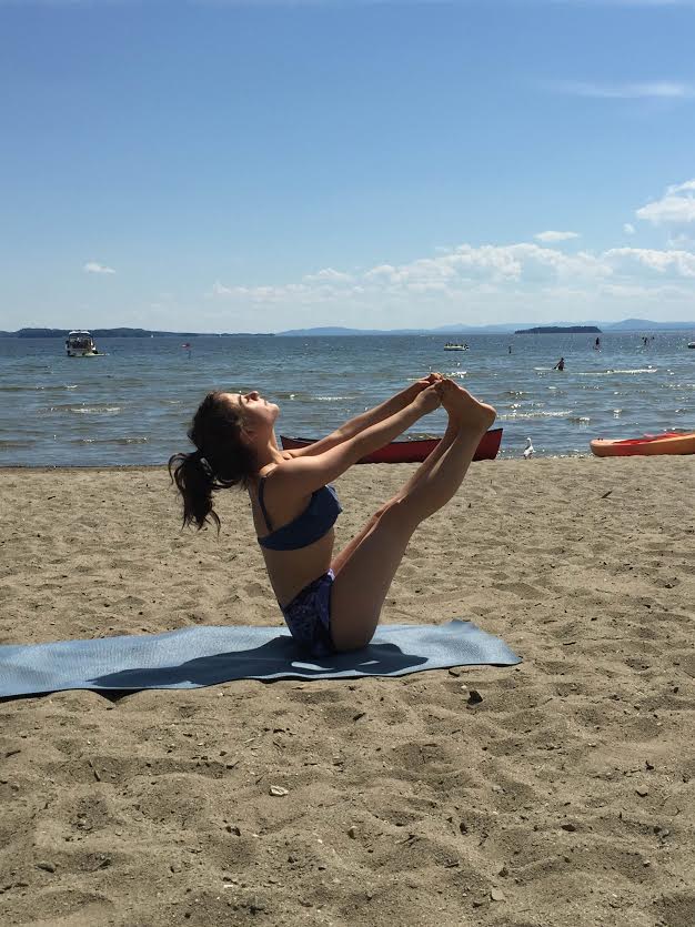 10 Minute Beach Yoga Sequence For Flexbility