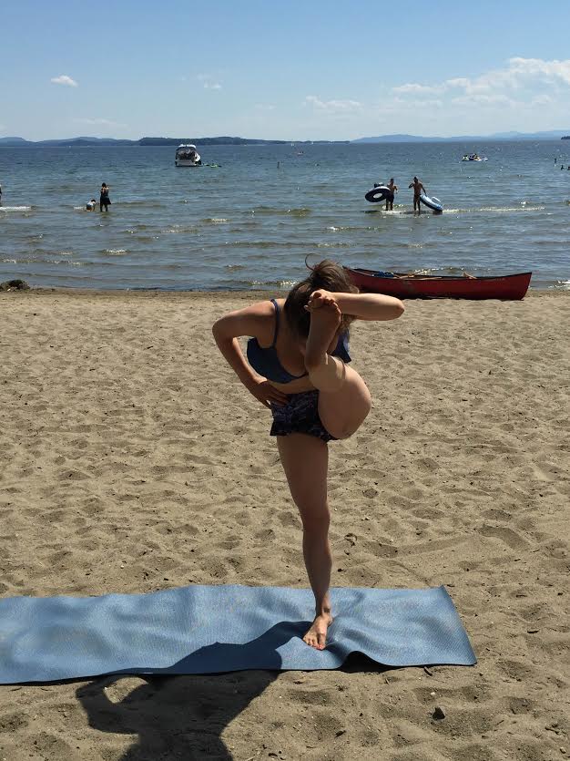 10 Minute Beach Yoga Sequence For Flexbility