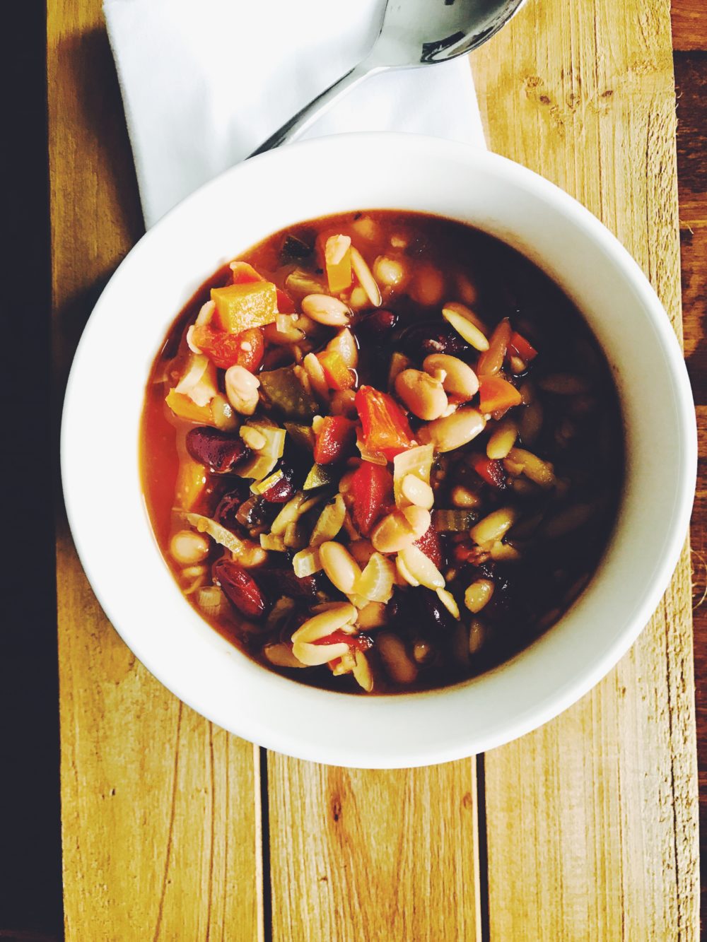 Vegan Summer Minestrone Soup