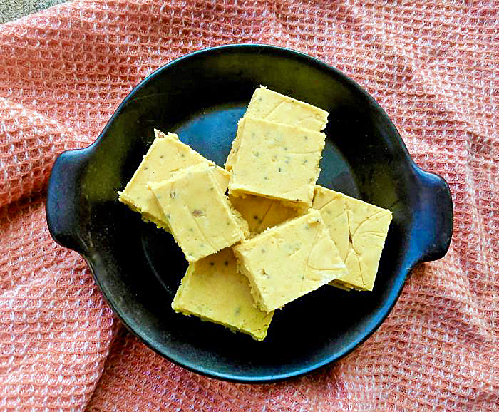 Vegan Superfood Besan Barfi