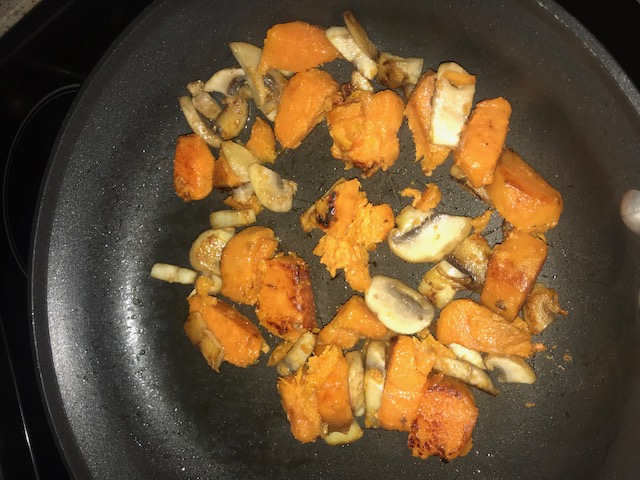 Sweet Potato and Mushroom Tacos