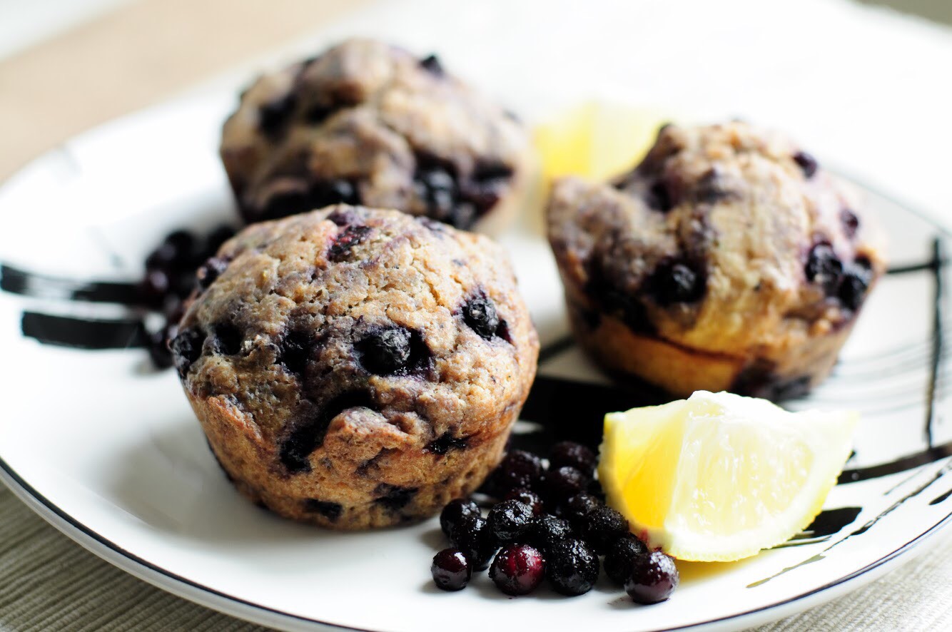 Lemon-Blueberry-Muffins