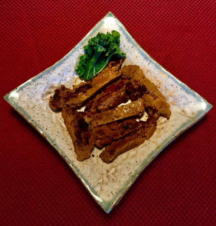 Simple Homemade Seitan Strips (Chick'un Strips) Peaceful Dumpling