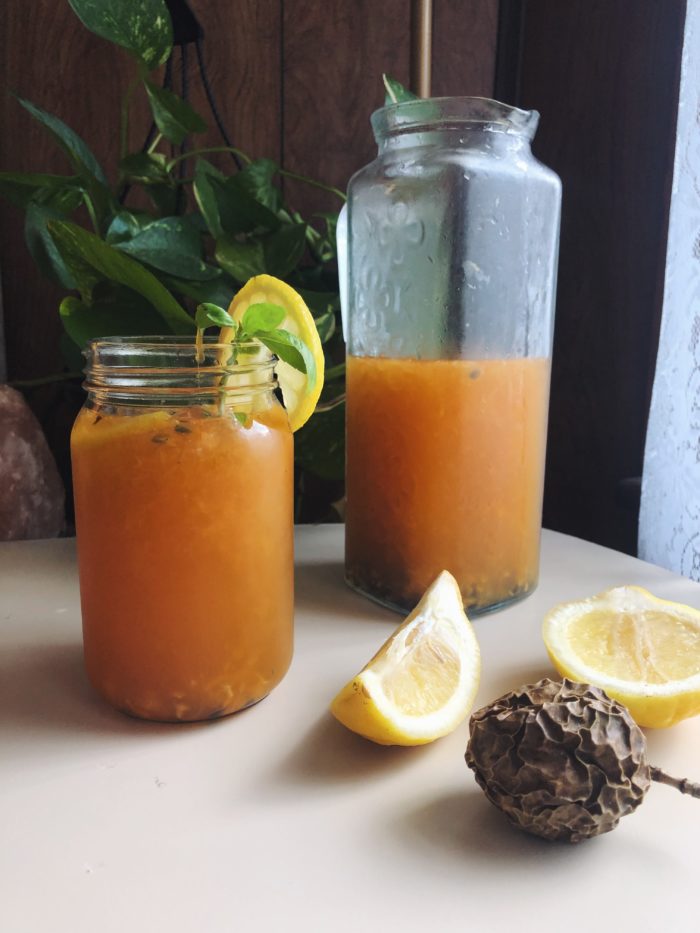 Cleansing Passionfruit Lemonade | Peaceful Dumpling