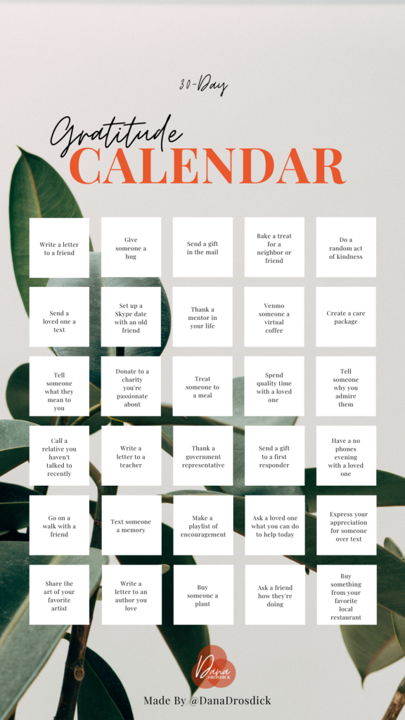 I Started A 30Day Gratitude Calendar—Here's How You Can Try This