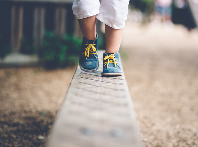 child walking