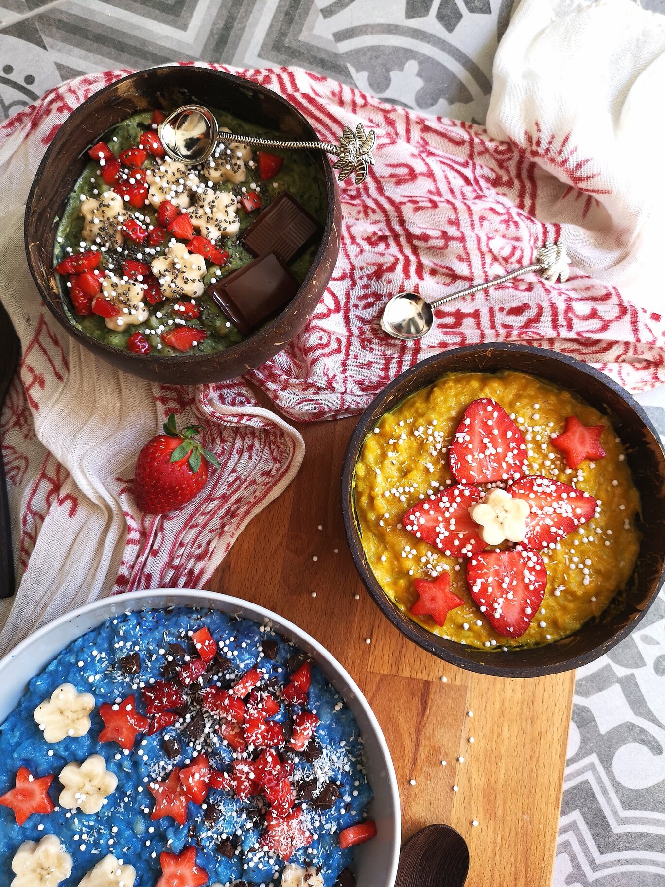 rainbow rice flakes