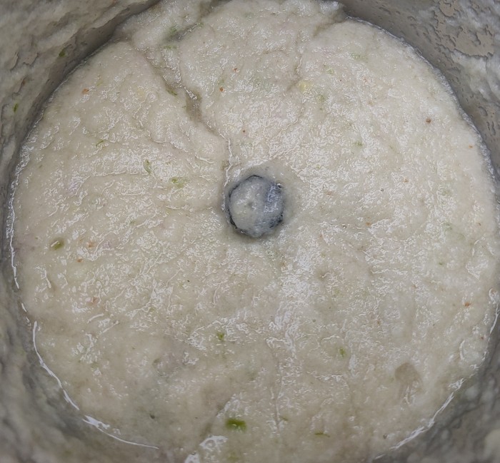 masala paste in a blender