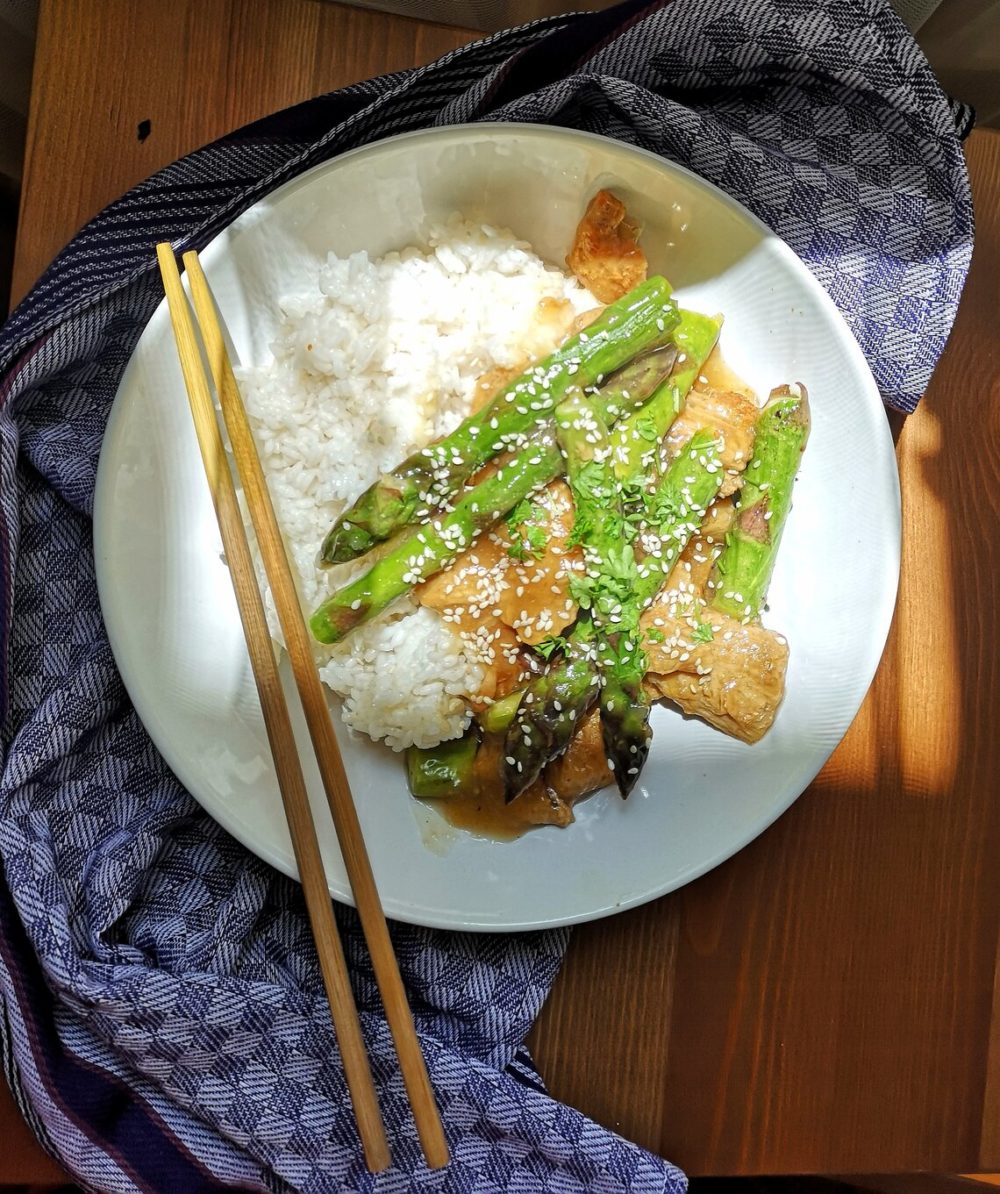 asparagus stir fry