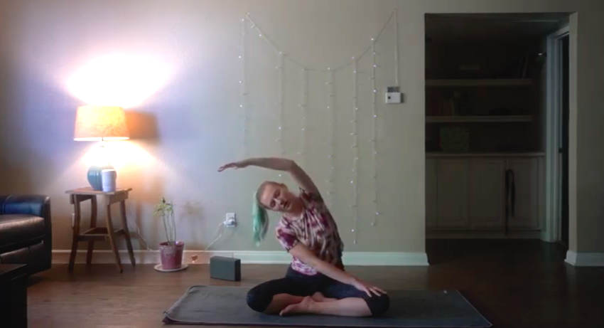 Fire Flow Yoga Practice For The Beginning Of Leo Season (Video)