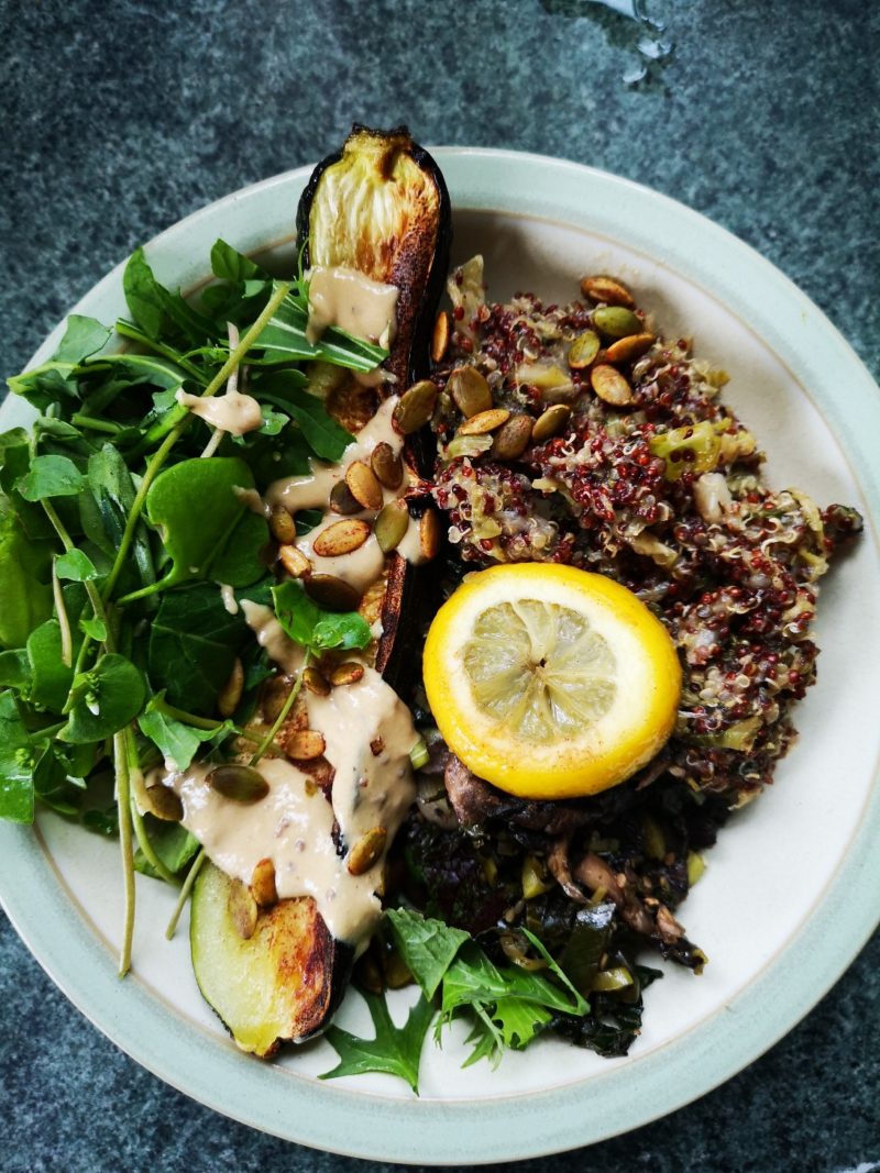 vegan spring abundance bowl