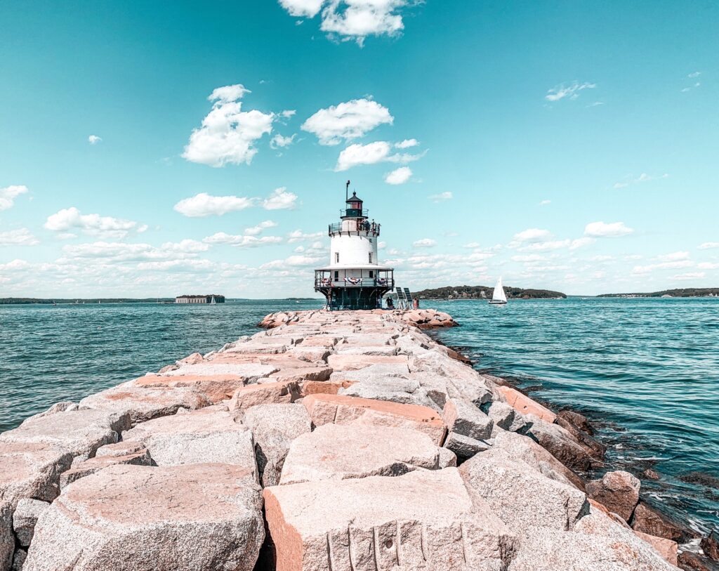 lighthouse in Portland Maine